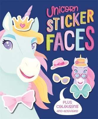 Igloo Books Ltd - Unicorn Sticker Faces, Häftad