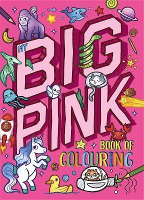 bokomslag My Big Pink Book of Colouring
