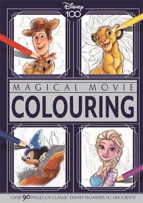 bokomslag Disney D100: Magical Movie Colouring