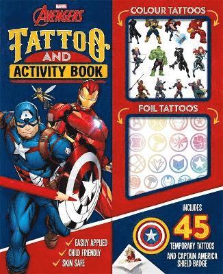 Marvel Avengers: Tattoo and Activity Book 1