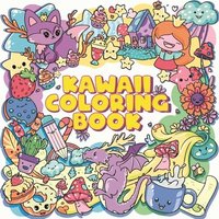 bokomslag Kawaii Coloring Book: For Teens & Adults