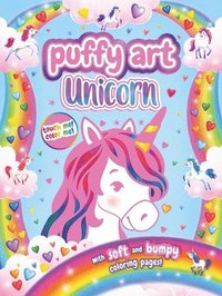 bokomslag Unicorn Puffy Art: Touch and Feel Coloring Book