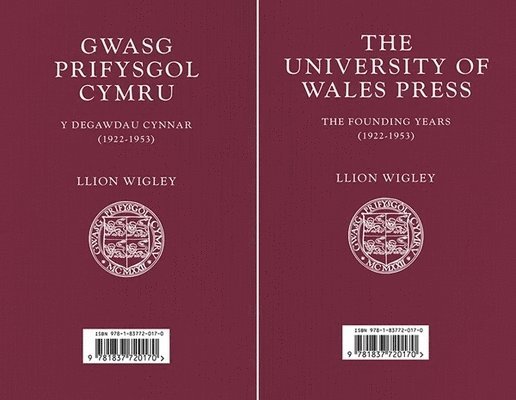 Gwasg Prifysgol Cymru / The University of Wales Press 1