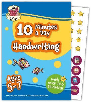 bokomslag 10 Minutes a Day Handwriting for Ages 5-7 (with over 100 stickers)