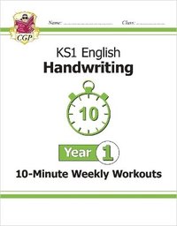bokomslag KS1 Year 1 English Handwriting 10-Minute Weekly Workouts