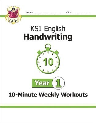 bokomslag KS1 Year 1 English Handwriting 10-Minute Weekly Workouts