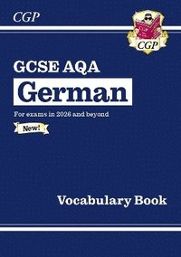 bokomslag New GCSE German AQA Vocabulary Book (for exams from 2026)