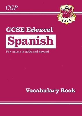 bokomslag New GCSE Spanish Edexcel Vocabulary Book (for exams from 2026)
