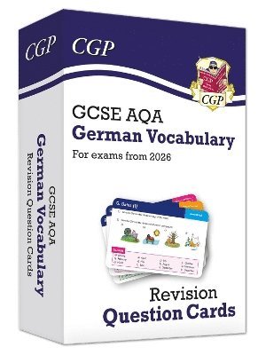 bokomslag New GCSE AQA German: Vocabulary Revision Question Cards (for exams from 2026)