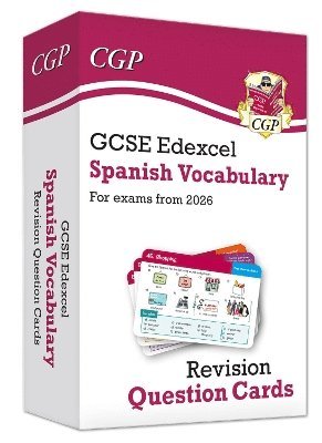 bokomslag New GCSE Edexcel Spanish: Vocabulary Revision Question Cards (for exams from 2026)