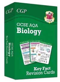 bokomslag New GCSE Biology AQA Key Fact Revision Cards - Summary cards for quick revision