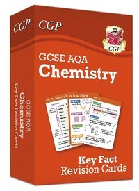 bokomslag New GCSE Chemistry AQA Key Fact Revision Cards - Summary cards for quick revision