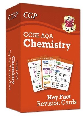 bokomslag New GCSE Chemistry AQA Key Fact Revision Cards - Summary cards for quick revision