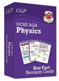 bokomslag New GCSE Physics AQA Key Fact Revision Cards - Summary cards for quick revision