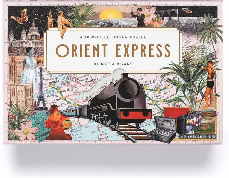 Pussel 1000 bitar Orient Express, Övrigt