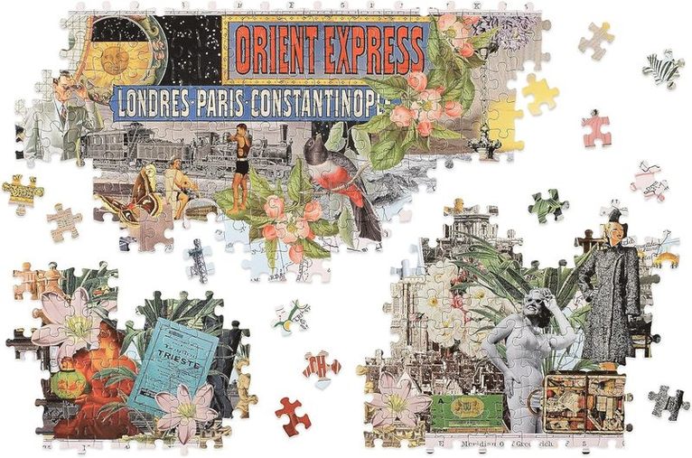 Pussel 1000 bitar Orient Express, Övrigt