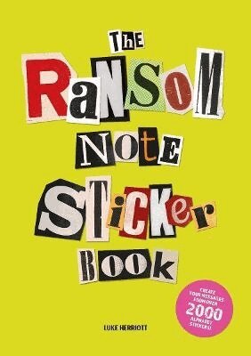 Luke Herriott - Ransom Note Sticker Book, Häftad