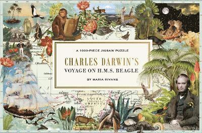 The Voyage of HMS Beagle: Charles Darwin's Journey of Discovery: A 1000-Piece Jigsaw Puzzle 1