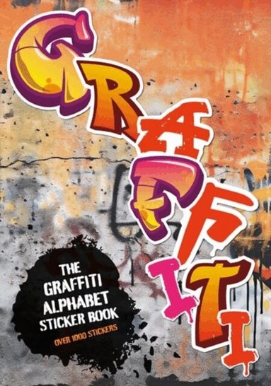 Graffiti Alphabet Sticker Book, Häftad