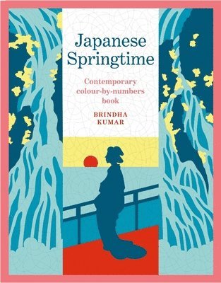 bokomslag Japanese Springtime: A Contemporary Color-By-Numbers Book