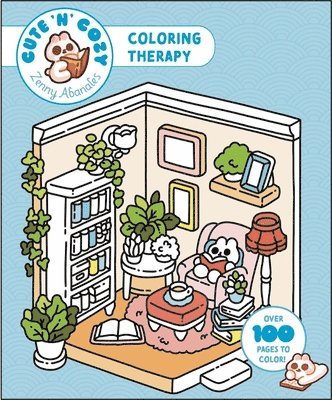 bokomslag Cute'n'cozy Coloring Therapy