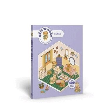 Skittledog - Cute 'n' Cozy Sticker Therapy: Homes, Häftad