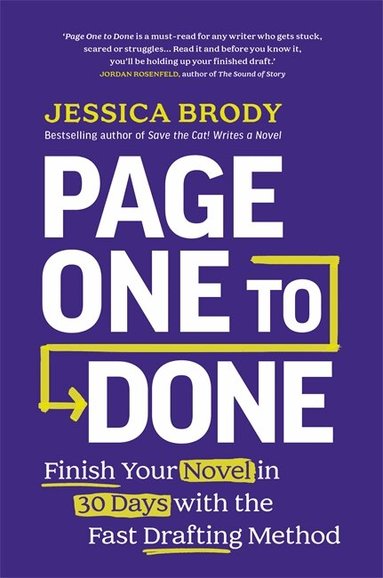 Jessica Brody - Page One to Done, Häftad