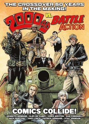 bokomslag 2000 AD Vs Battle Action: Comics Collide!