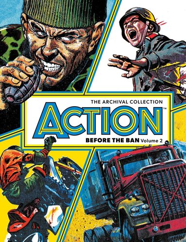 Pat Mills, Chris Lowder, Gerry Finley-Day, John Wagner, Steve MacManus, Tom Tully, Alan Hebden - ACTION - BEFORE THE BAN Volume 2, Inbunden