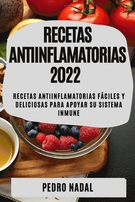 bokomslag Recetas Antiinflamatorias 2022