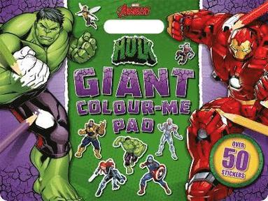 bokomslag Marvel Avengers Hulk: Giant Colour-Me Pad