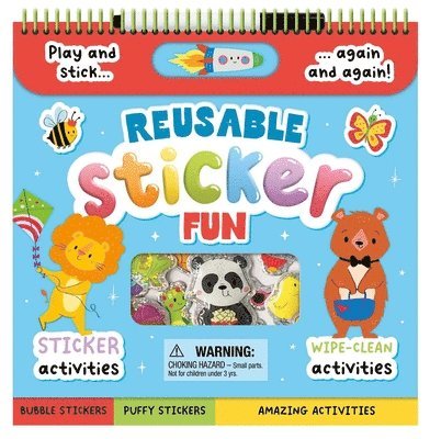 Reusable Sticker Fun: With Wipe-Clean and Sticker Activities 1