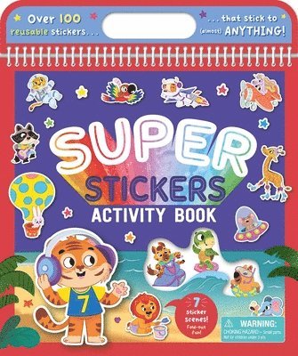 Igloobooks - Super Stickers Activity Book: With Over 100 Reusable Stickers!, Häftad