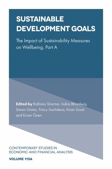 Ridhima Sharma, Ridhima Sharma, Indira Bhardwaj, Simon Grima, Timcy Sachdeva, Kiran Sood, Ercan Özen - Sustainable Development Goals, Inbunden