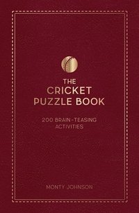 bokomslag Cricket Puzzle Book