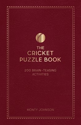 bokomslag Cricket Puzzle Book
