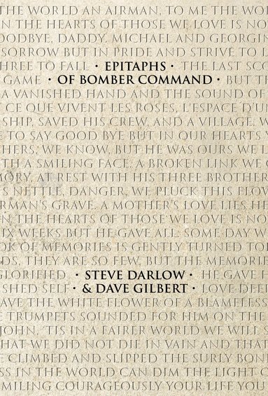 Steve Darlow, Dave Gilbert - Epitaphs of Bomber Command, Inbunden