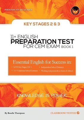 bokomslag 11+ English Preparation Tests for the Cem Exam