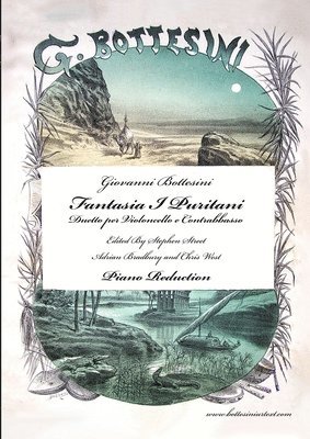 Fantasia I Puritani Duetto For Double Bass and Cello - Piano Reduction 1