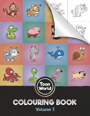 bokomslag Toon World Colouring Book