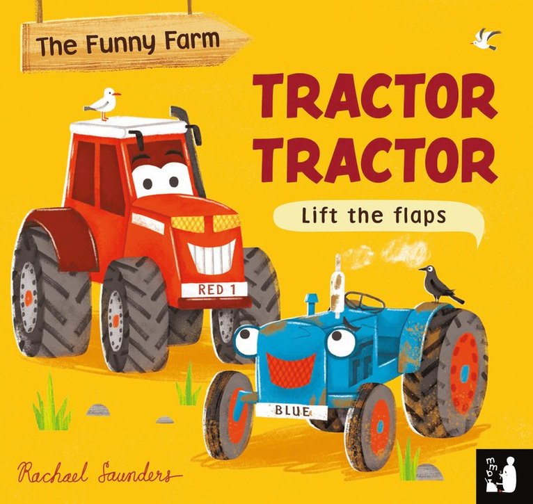 Mama Makes Books - Tractor Tractor, Kartonnage
