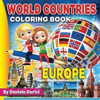 bokomslag World Countries Coloring Book Europe