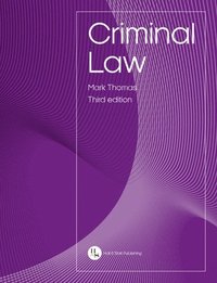 bokomslag Criminal Law