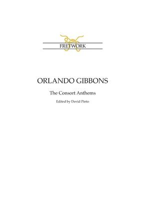 bokomslag Orlando Gibbons