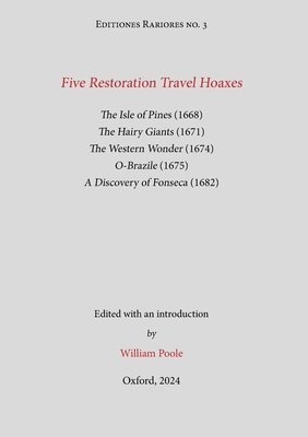 Five Restoration Travel Hoaxes 1