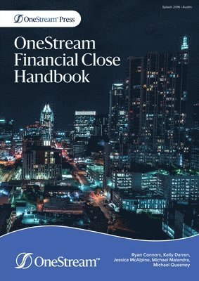 bokomslag OneStream Financial Close Handbook