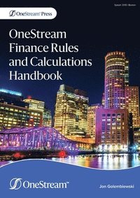 bokomslag OneStream Finance Rules and Calculations Handbook