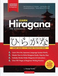 bokomslag Learn Japanese Hiragana - The Workbook for Beginners