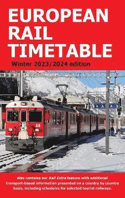 bokomslag European Rail Timetable Winter 2023-2024