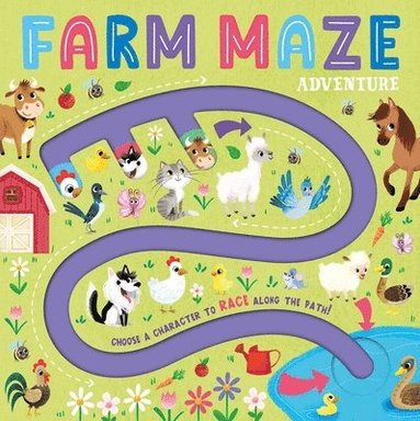 Igloobooks - Farm Maze Adventure: Maze Book for Kids, Kartonnage